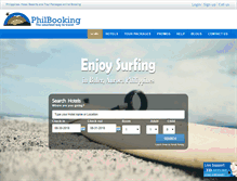 Tablet Screenshot of philbooking.com